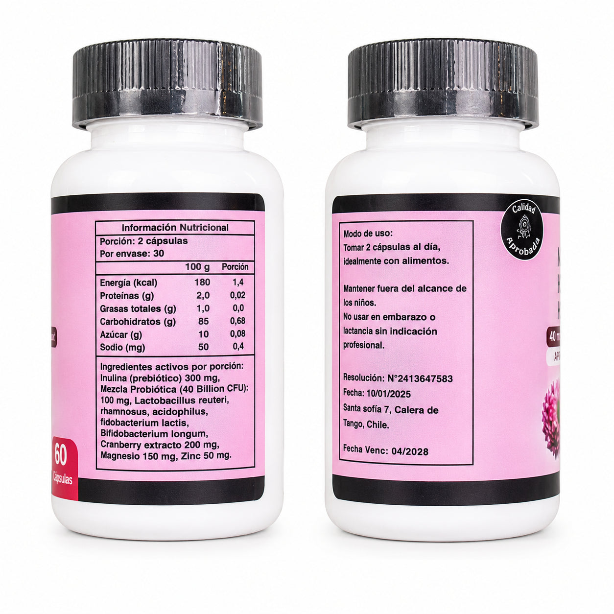 Menopausia Probioticos® (60 Cp)✨Menos hinchazón, más bienestar y equilibrio en la menopausia