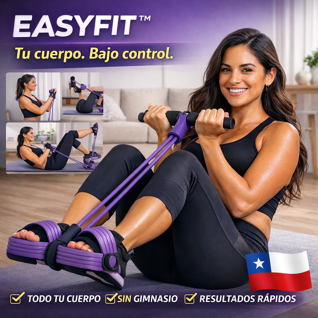 EASYFIT™ 💪 Entrena sin gimnasio y sin dañar tus rodillas. Desde casa, en solo 10 minutos al día.