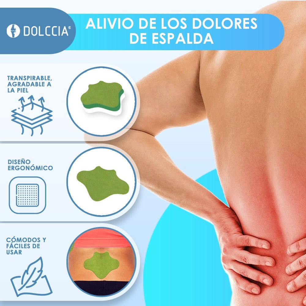 12 x Parches Alivio Lumbar