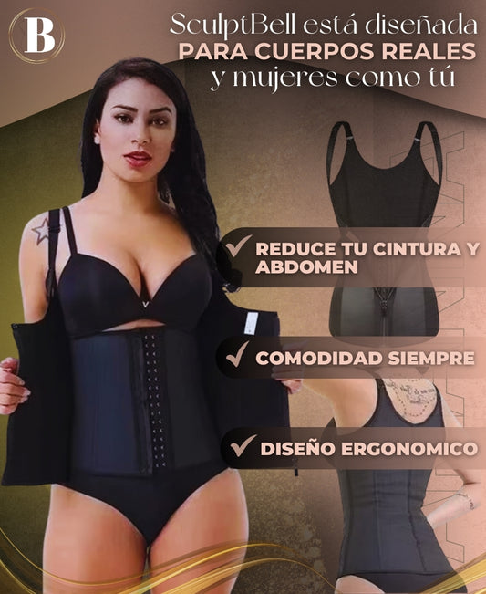 SculptBell™ - Faja Chaleco moldeador de cintura