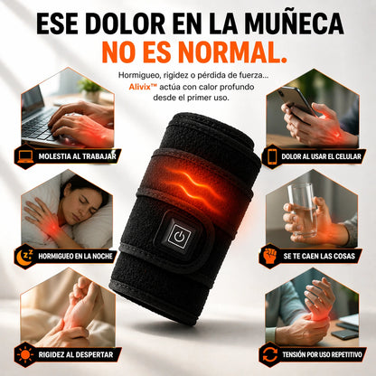 Alivix™ | Elimina el Dolor de Muñeca y Vuelve a Usar tu Mano Sin Molestias