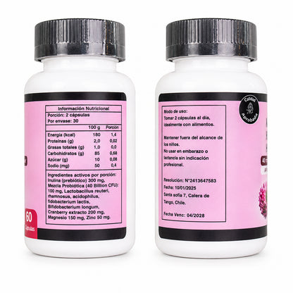 Menopausia Probioticos® (60 Cp)✨Menos hinchazón, más bienestar y equilibrio en la menopausia