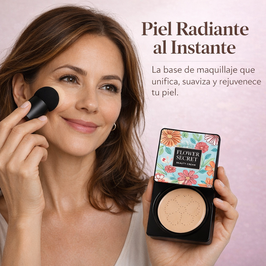 FLOWER SECRET™✨ Base de Maquillaje Hidratante y Acabado natural