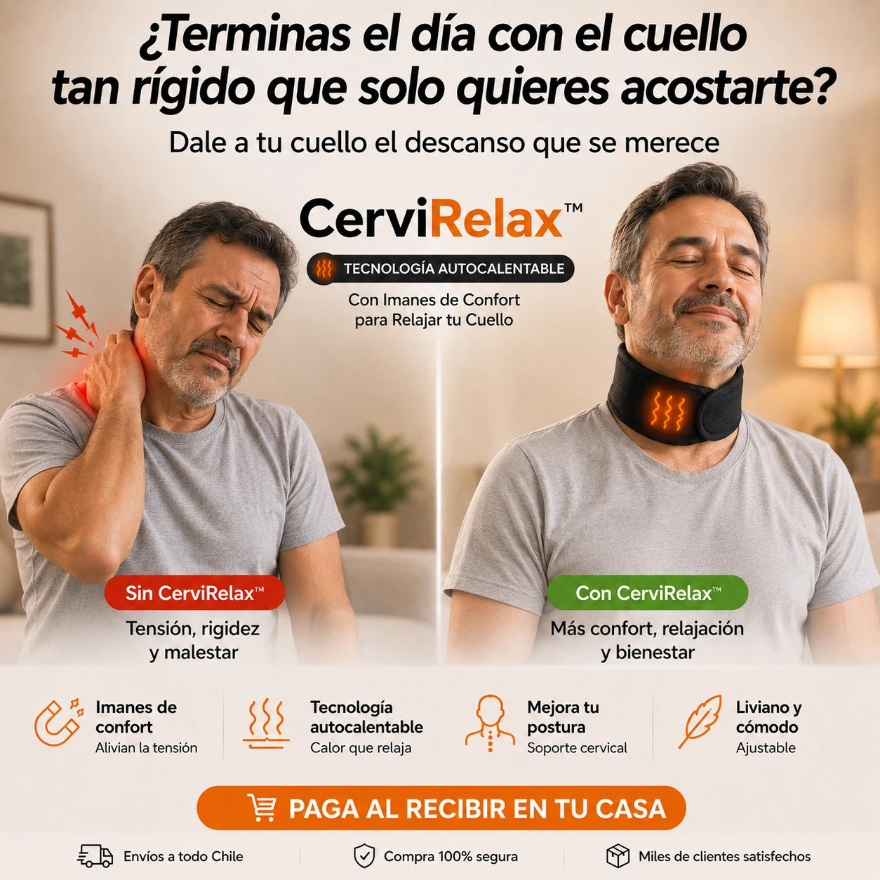 CerviRelax™| Olvídate del Cuello Cargado al Terminar el Día
