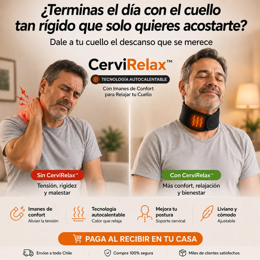 CerviRelax™| Olvídate del Cuello Cargado al Terminar el Día