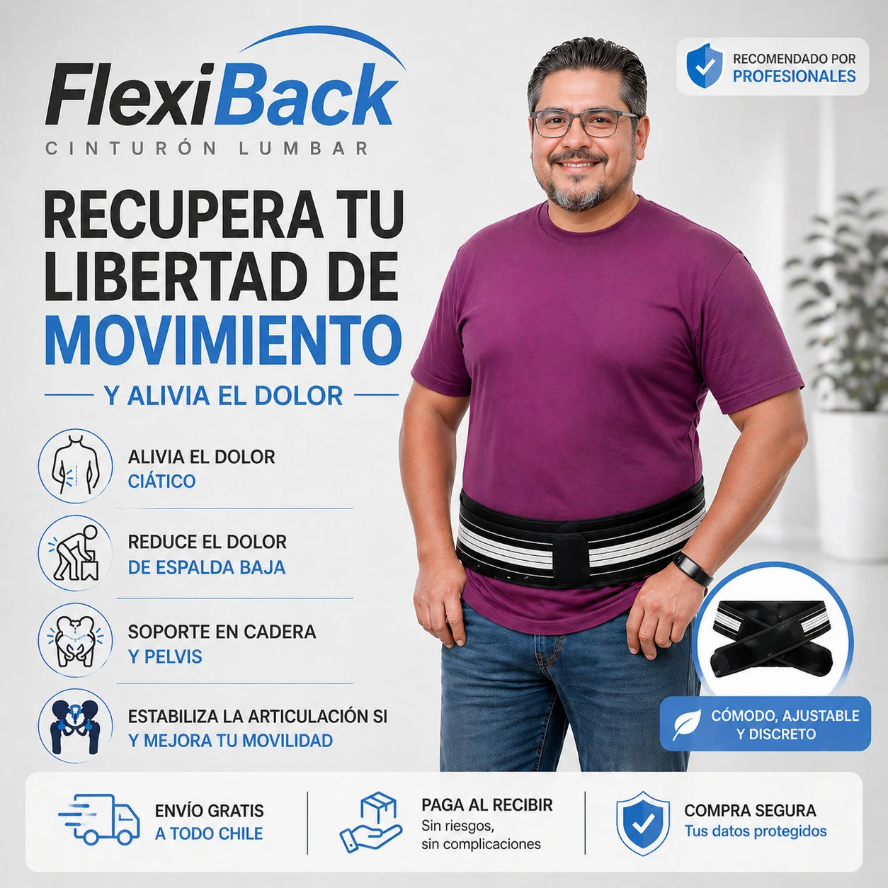 FlexiBack™ | Recupera tu Movilidad y Alivia el Dolor Lumbar