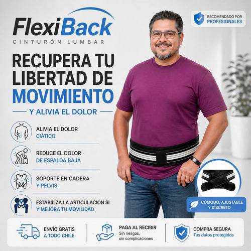 FlexiBack™ | Recupera tu Movilidad y Alivia el Dolor Lumbar