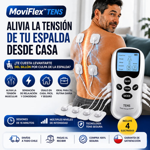 MoviFlex™ – Alivio Rápido para la Tensión Muscular y la Espalda Cansada