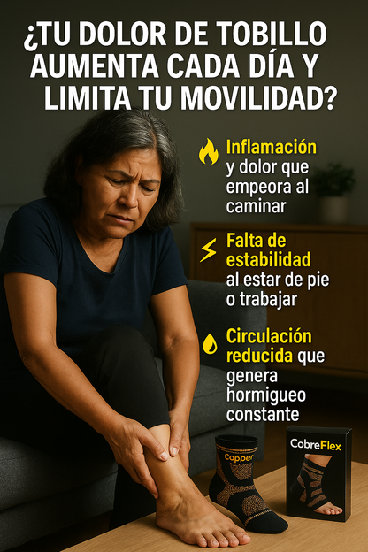 CobreFlex™ – 💥 Alivio del Dolor por Neuropatía y la Inflamación en 24h + Envío Gratis