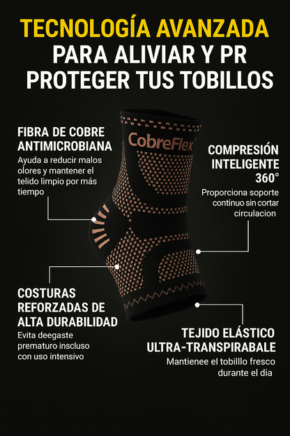 CobreFlex™ – 💥 Alivio del Dolor por Neuropatía y la Inflamación en 24h + Envío Gratis