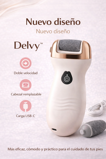 Delvy™ – Elimina Callos Duros y Talones Agrietados en Solo 5 Minutos