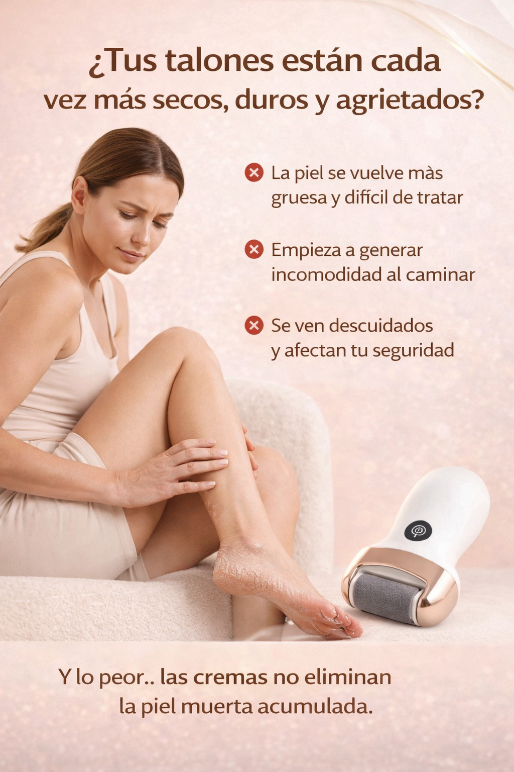 Delvy™ – Elimina Callos Duros y Talones Agrietados en Solo 5 Minutos