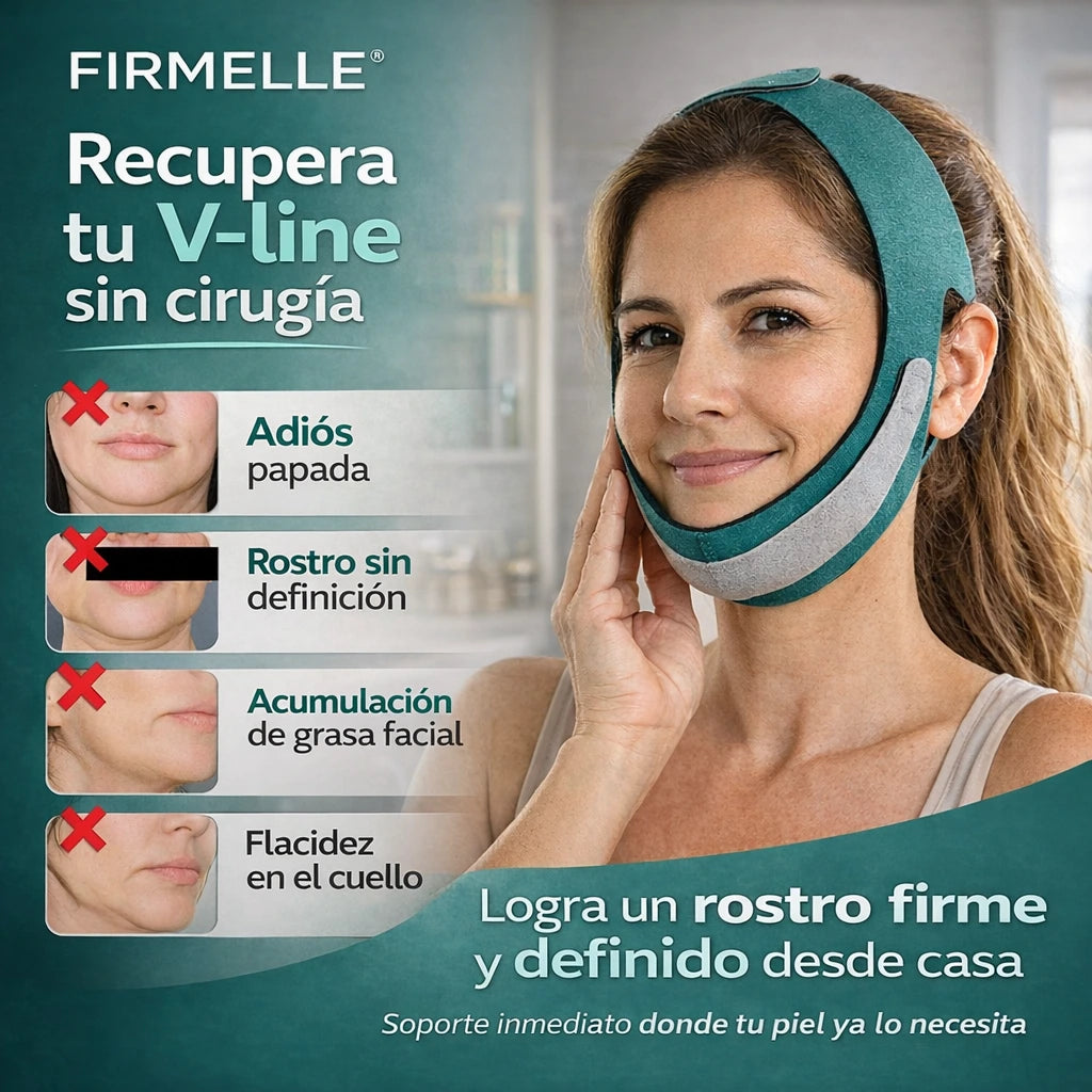 FIRMELLE™ | Levanta y Define tu Rostro sin Cirugía