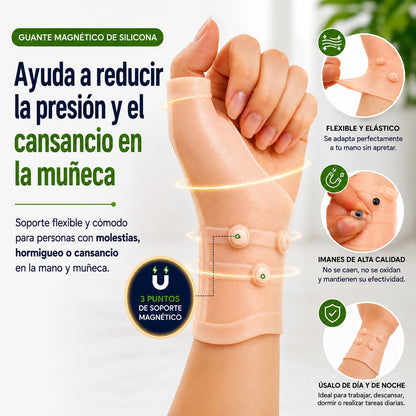 2x1🤚Muñequera de Soporte Magnético | Alivia el dolor y descansa tu muñeca todos los días