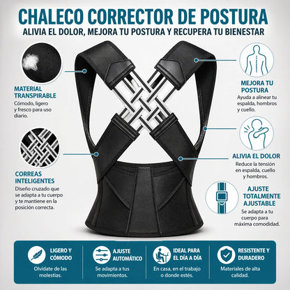Posturex™ | Recupera postura firme y alivio todos los días