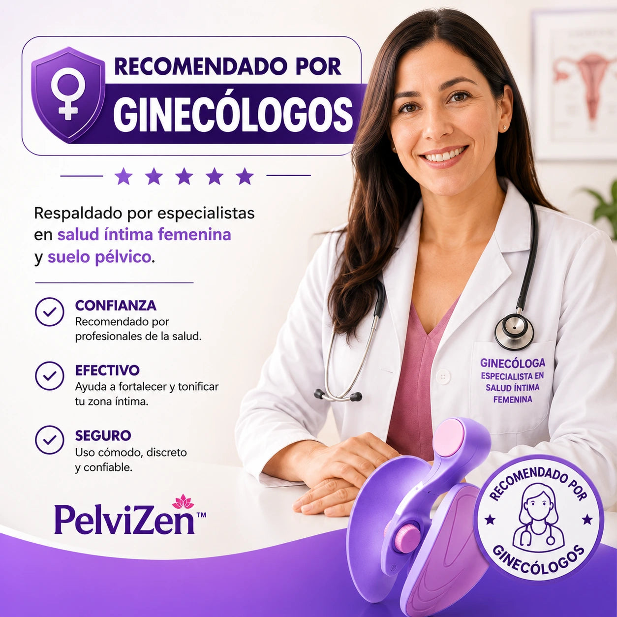 PelviZen™ | Fortalece tu suelo pélvico y vive sin miedo a escapes de orina