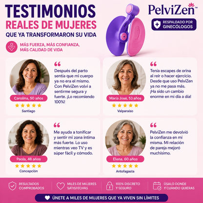 PelviZen™ | Fortalece tu suelo pélvico y vive sin miedo a escapes de orina