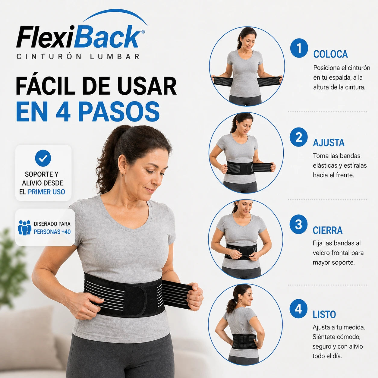 FlexiBack™ | Recupera tu Movilidad y Alivia el Dolor Lumbar