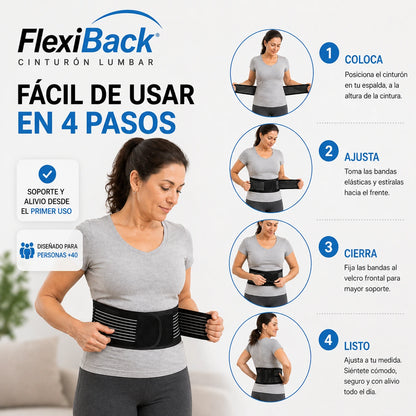 FlexiBack™ | Recupera tu Movilidad y Alivia el Dolor Lumbar