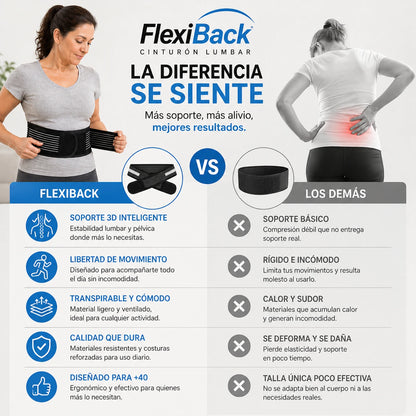 FlexiBack™ | Recupera tu Movilidad y Alivia el Dolor Lumbar