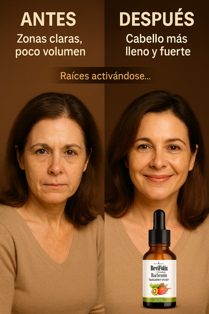 ReviFolix ⚡ Activa tus raíces y vuelve a crecer tu cabello
