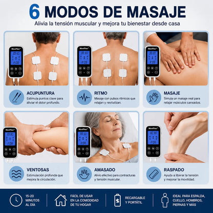 MoviFlex™ – Alivio Rápido para la Tensión Muscular y la Espalda Cansada