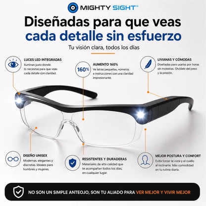 Lentes PROLED™ | Lee Sin Esfuerzo, Incluso de Noche