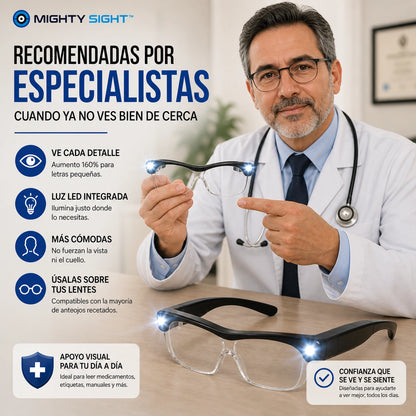 Lentes PROLED™ | Lee Sin Esfuerzo, Incluso de Noche