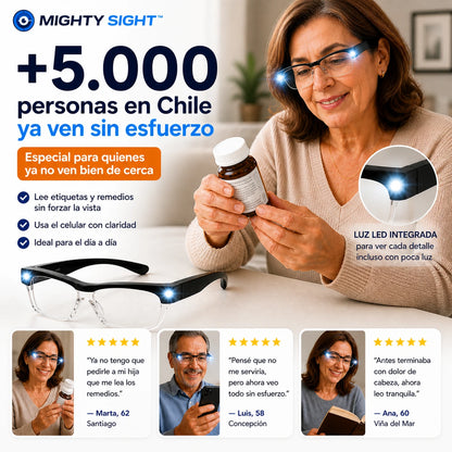 Lentes PROLED™ | Lee Sin Esfuerzo, Incluso de Noche