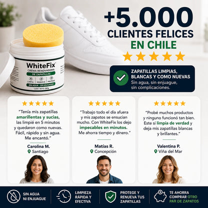2x1 🔥WhiteFix™ | Crema Renovadora de Zapatillas
