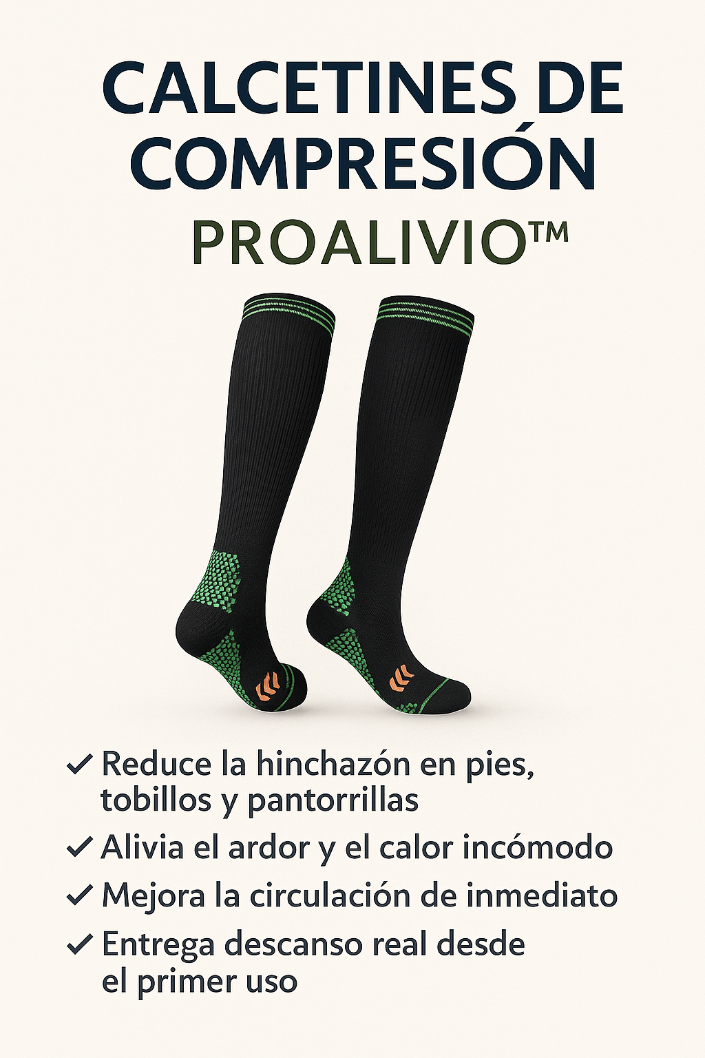 PROALIVIO™ – 🧦Calcetines de Compresión con Cobre que Eliminan Hinchazón y Dolor