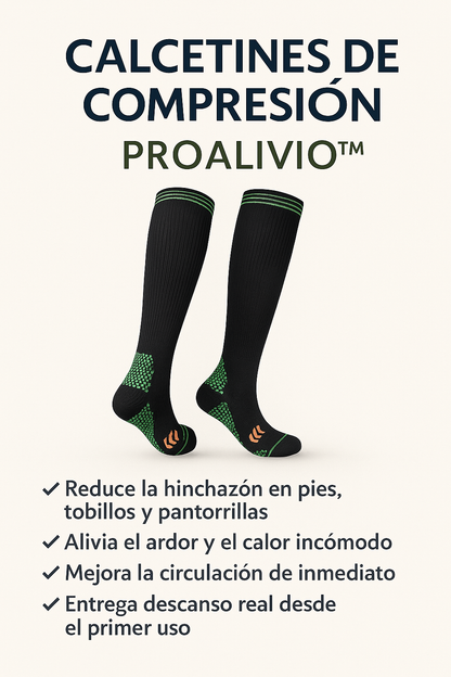 PROALIVIO™ – 🧦Calcetines de Compresión con Cobre que Eliminan Hinchazón y Dolor