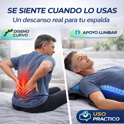 LumbarFix™ | Estira, descomprime y recupera tu espalda desde casa en minutos