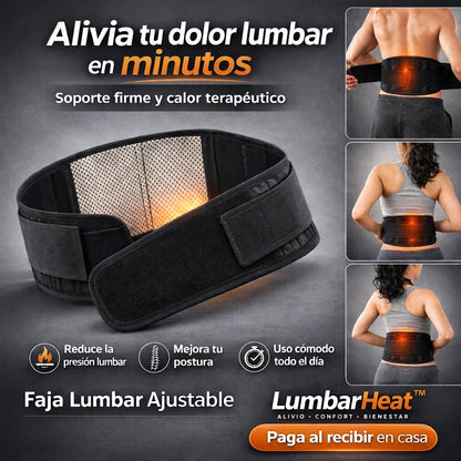 LumbarHeat™ – 💥 Alivia tu dolor lumbar y vuelve a moverte con libertad