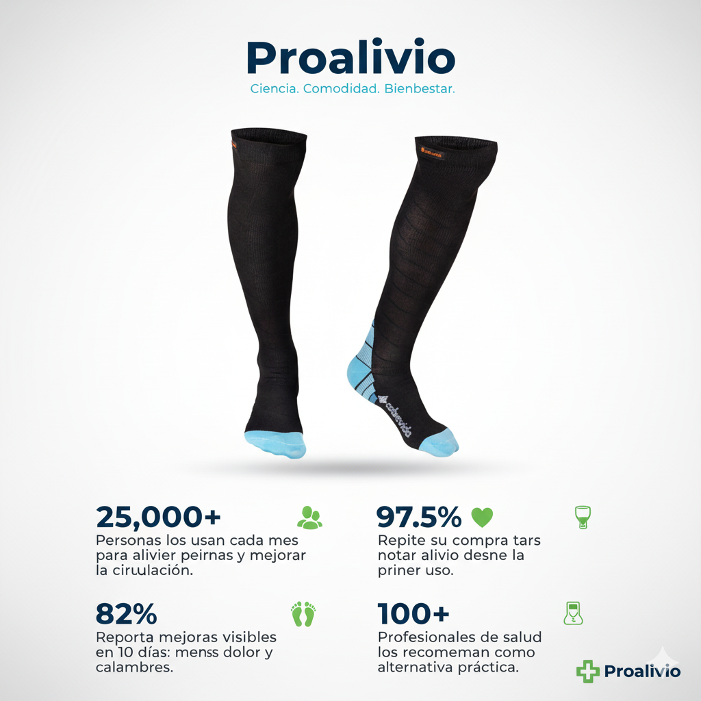 PROALIVIO™ – 🧦Calcetines de Compresión con Cobre que Eliminan Hinchazón y Dolor