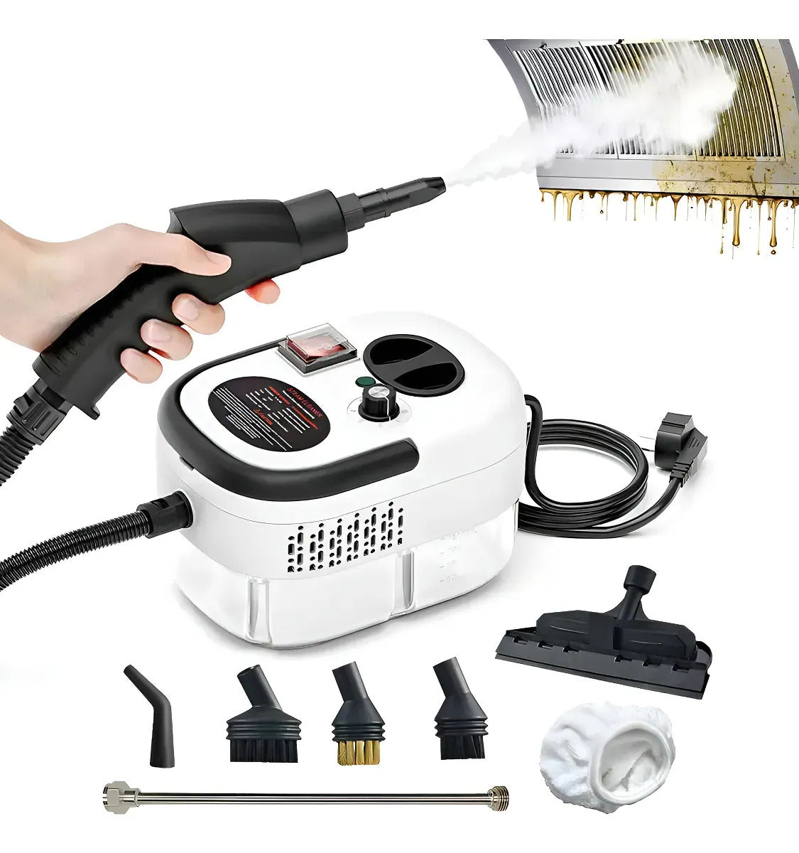 VaporPro™ 2500W | Convierte el Lavado de Tu Auto en un Detallado Profesional